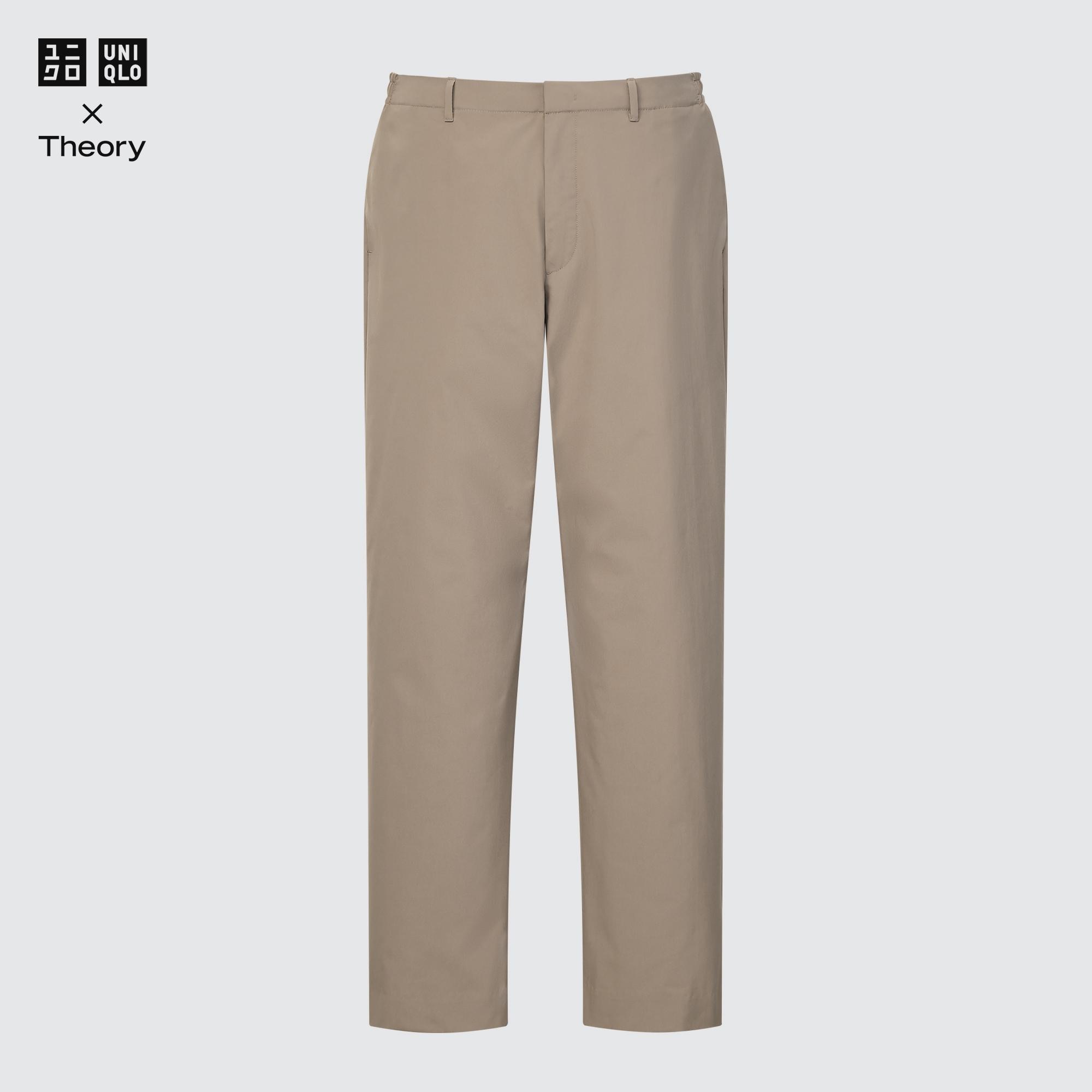 фото Брюки мужские uniqlo 444609col33 хаки m (доставка из-за рубежа)