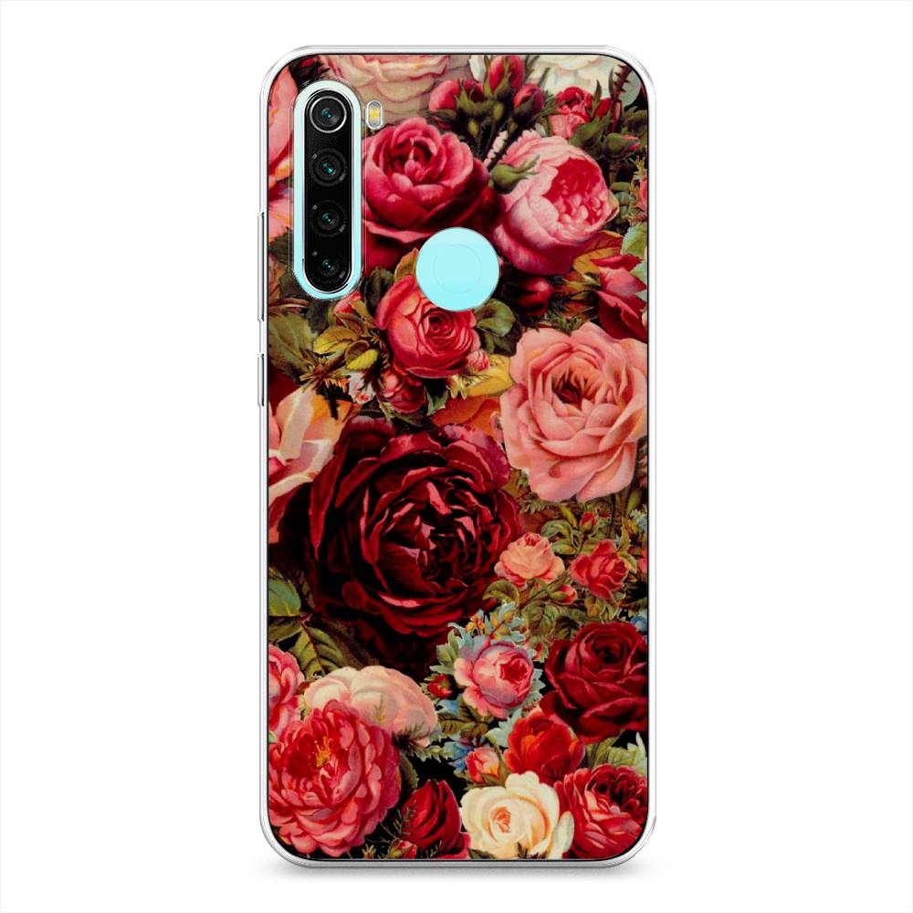 

Чехол Awog "Розы винтажные" для Xiaomi Redmi Note 8, 36550-8