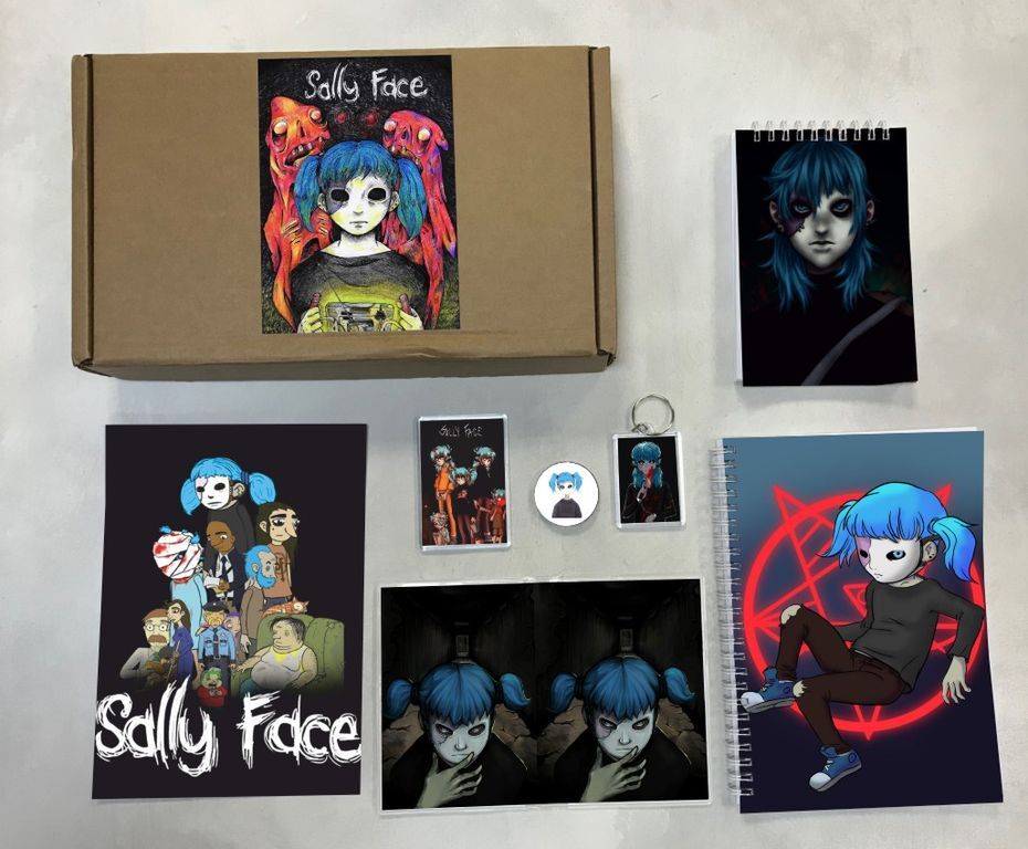 

Бокс с подарком Sally Face - 2, 50276883, 7 предметов, Бежевый