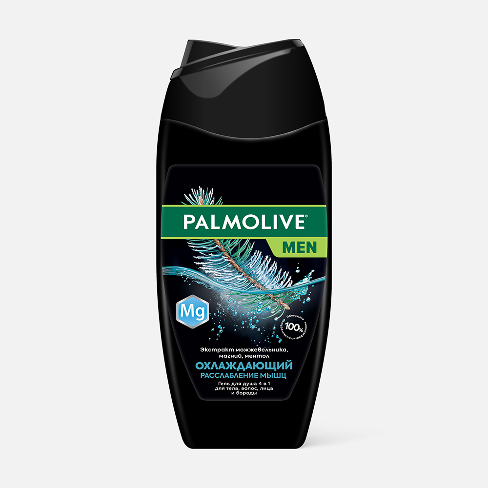 Гель для душа Palmolive Men Расслабление мышц мужской охлаждающий 250 мл 1004₽