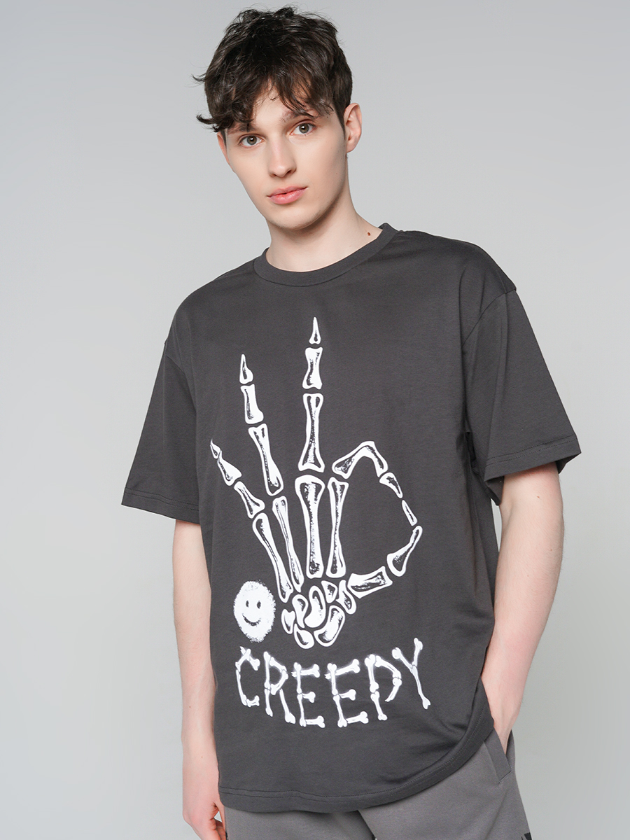 

Футболка мужская ТВОЕ 86817 серая XXL, 86817