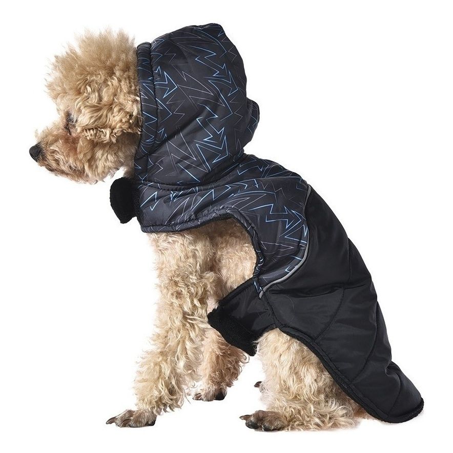 

Попона для собак Foxie Bright sparks серая S, Серый