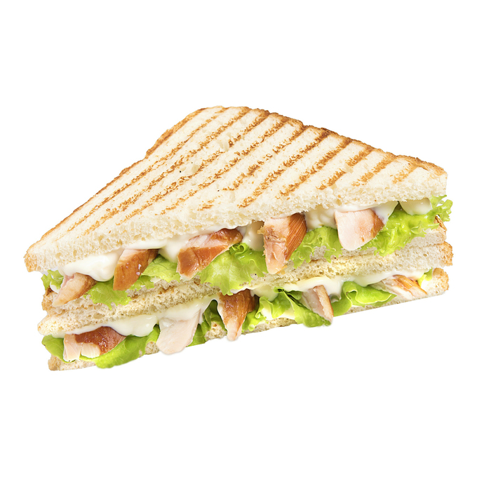 Клаб-сэндвич АШАН с курицей 132 г