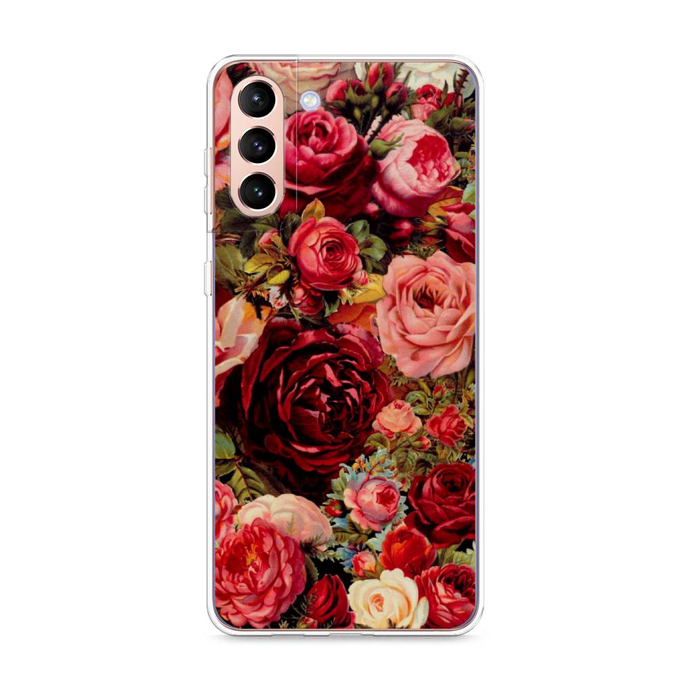

Чехол Awog на Samsung Galaxy S21 + / Самсунг S21 + "Розы винтажные", 2102150-8