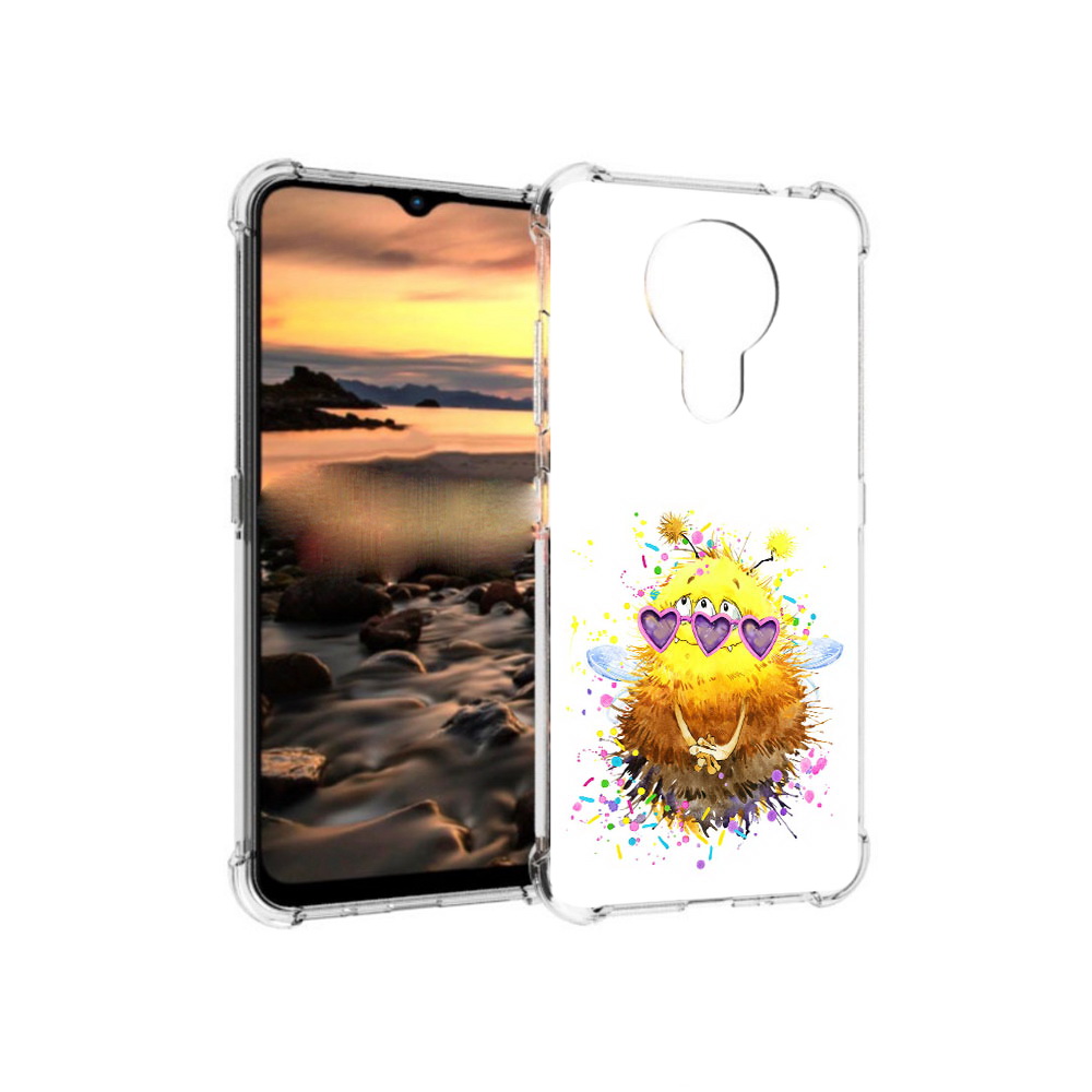 

Чехол MyPads Tocco для Nokia 1.4 Пушитый шмель (PT159954.115.143), Прозрачный, Tocco