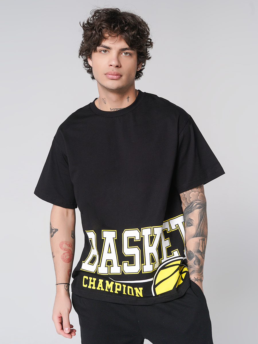 

Футболка мужская ТВОЕ 86882 черная XL, 86882