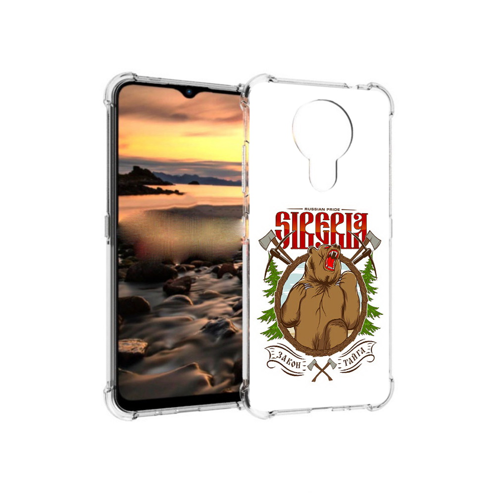 

Чехол MyPads Tocco для Nokia 1.4 Тайга (PT159954.115.168), Прозрачный, Tocco