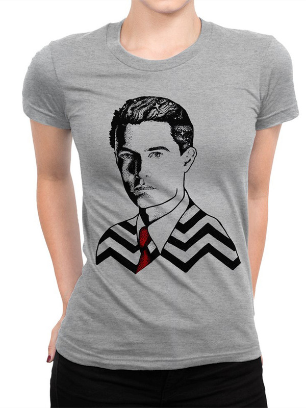 

Футболка женская DreamShirts Studio Твин Пикс / Агент Дейл Купер / Twin Peaks серая XL, Серый, Твин Пикс / Агент Дейл Купер / Twin Peaks