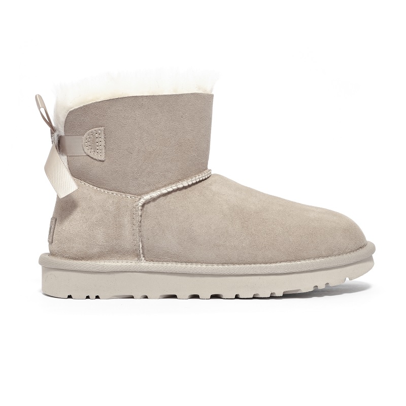 

Угги женские Sacci Bailey Bow Mini бежевые 40 EU, Бежевый, Bailey Bow Mini