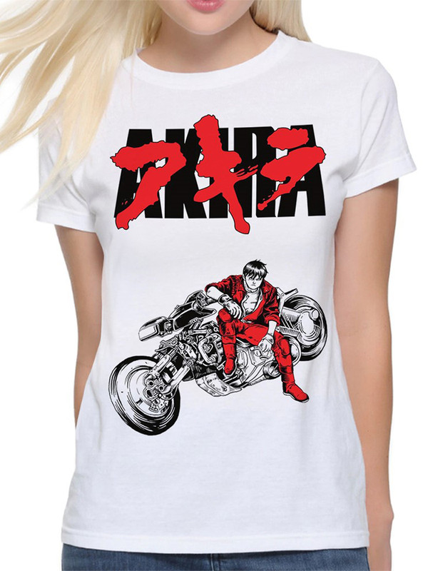 

Футболка женская DreamShirts Studio Акира / Akira / Аниме белая L, Белый, Акира / Akira / Аниме