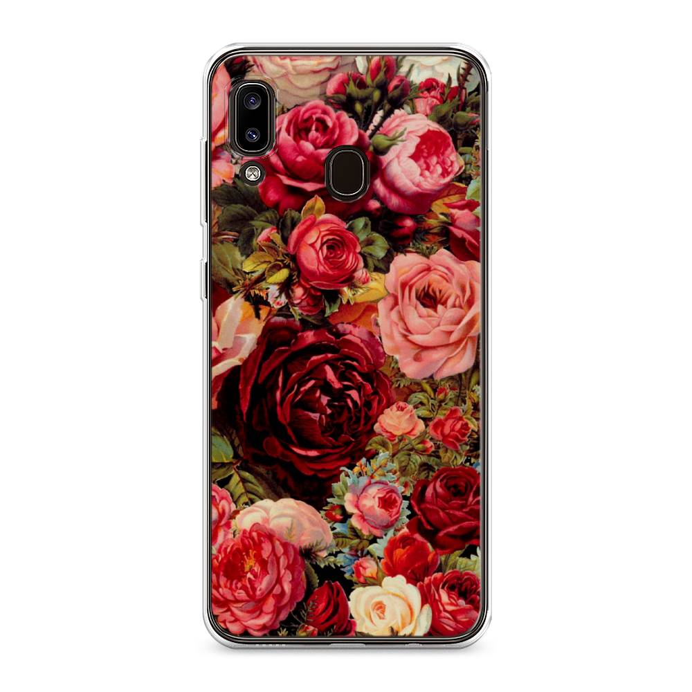 

Чехол Awog "Розы винтажные" для Samsung Galaxy A30, 27550-8