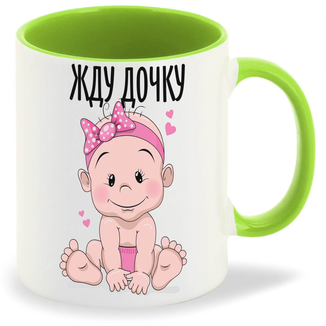 

Кружка CoolPodarok Жду дочкупузожитель, Жду дочкупузожитель