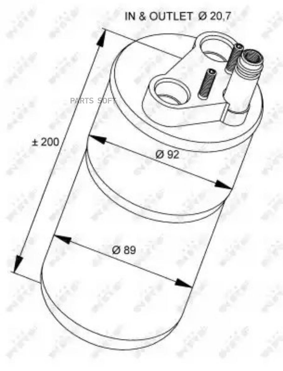 

Осушитель Кондиционера NRF 33216