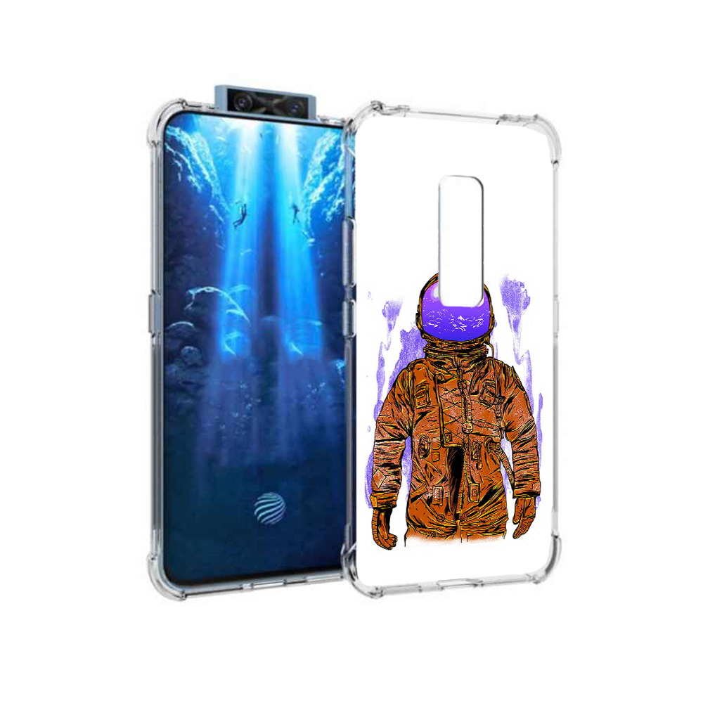 

Чехол MyPads Tocco для Vivo V17 Pro нарисованный мужчина в скафандре (PT226965.387.510), Прозрачный, Tocco