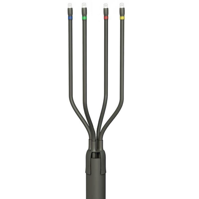 Муфта кабельная концевая универсальная 1кВ 4 ПКВ(Н)Тп-1 (16-25) с наконечниками (пластик б