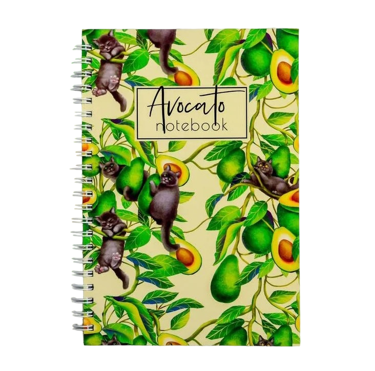 Ежедневник ArtFox Avocato notebook, А5, 60 листов