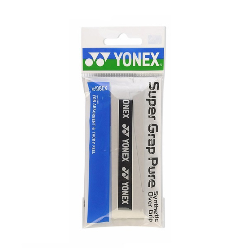 Обмотка для ручки ракетки Yonex Overgrip AC108EX Super Grap Pure х1, Gray