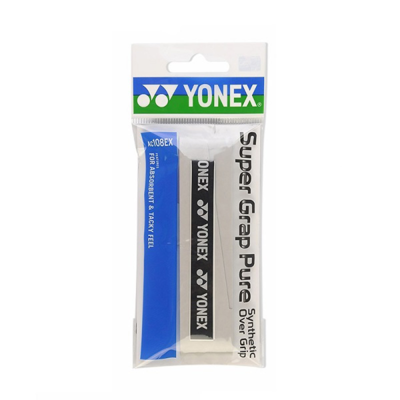 фото Обмотка для ручки ракетки yonex overgrip ac108ex super grap pure х1, gray