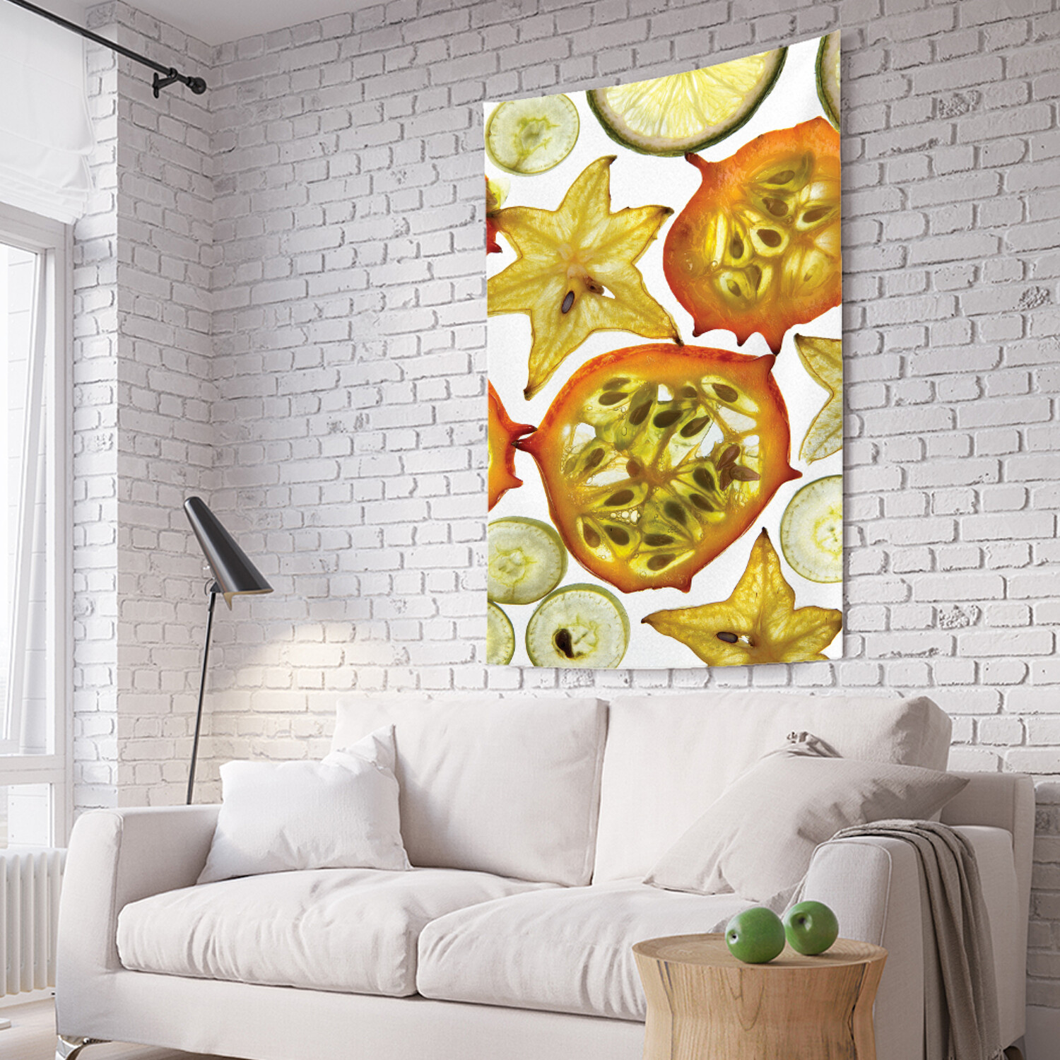 

Вертикальное фотопанно на стену JoyArty JoyArty "Экзотические фрукты"100х150 см, Экзотические фрукты