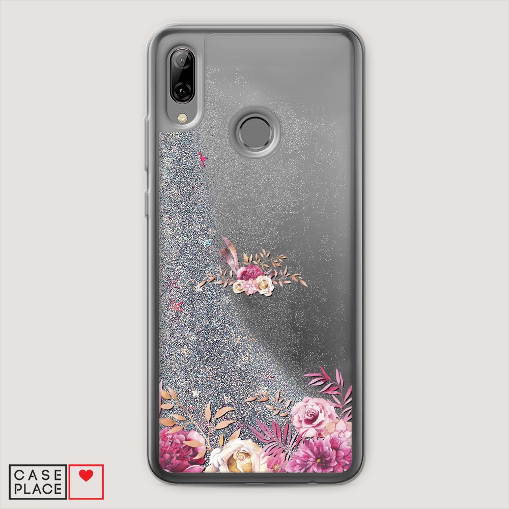 

Чехол Awog на Huawei P Smart 2019/Honor 10 Lite "Нежные розовые цветы", Разноцветный, 67591-1