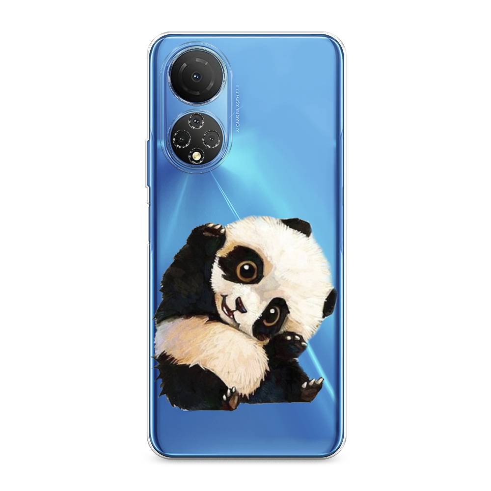

Силиконовый чехол "Большеглазая панда" на Honor X7, Большеглазая панда