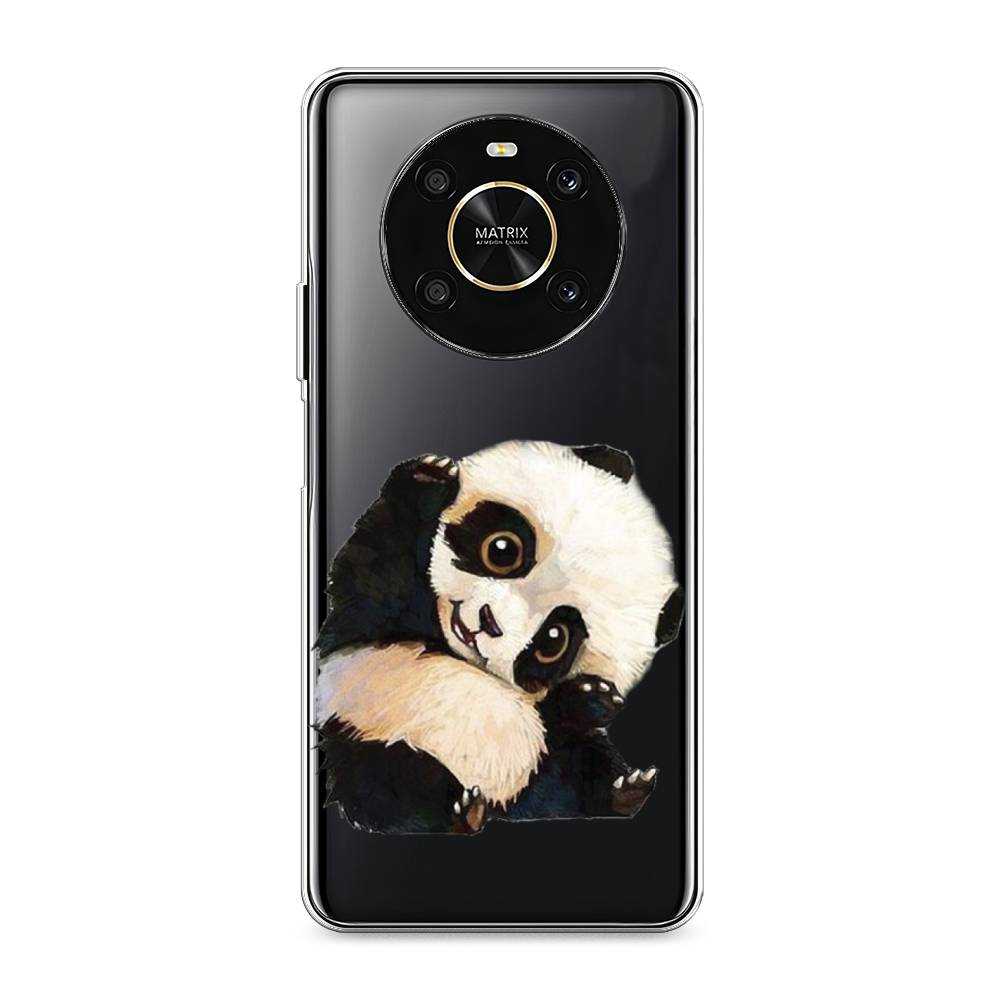 

Силиконовый чехол "Большеглазая панда" на Honor X9, Большеглазая панда