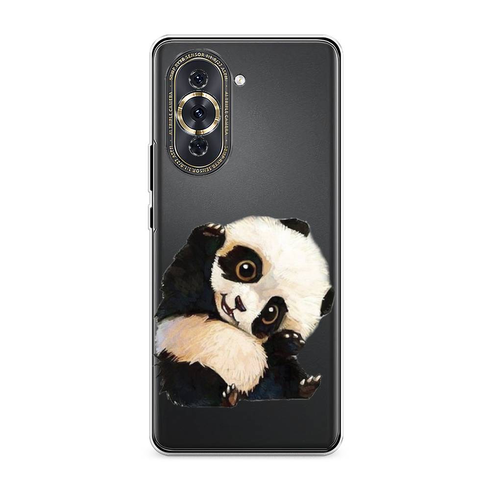 

Силиконовый чехол "Большеглазая панда" на Huawei Nova 10 Pro, Большеглазая панда