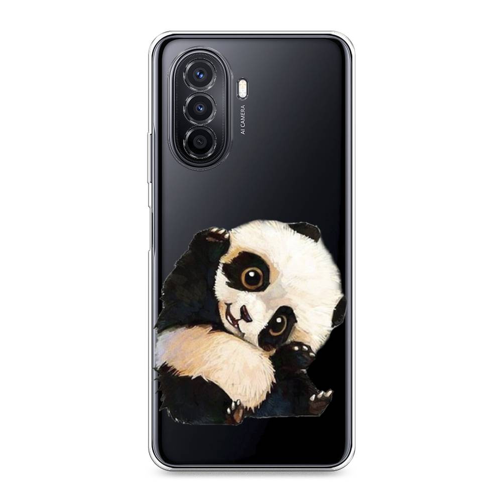 

Силиконовый чехол "Большеглазая панда" на Huawei Nova Y70, Большеглазая панда