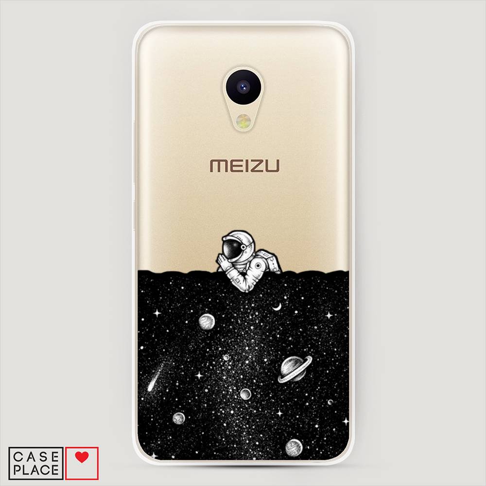 

Чехол Awog на Meizu M5c "Космический сон", Серый, 72350-4