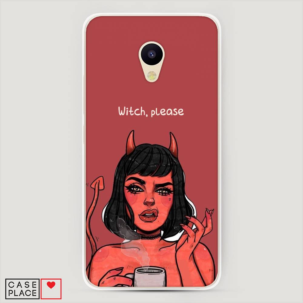 

Чехол Awog на Meizu M5c "Evil Girl", Красный;черный, 72350-6