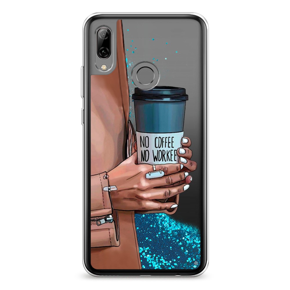 

Чехол Awog на Honor 10 Lite/Huawei P Smart 2019 "No coffee", Разноцветный, 67593-1