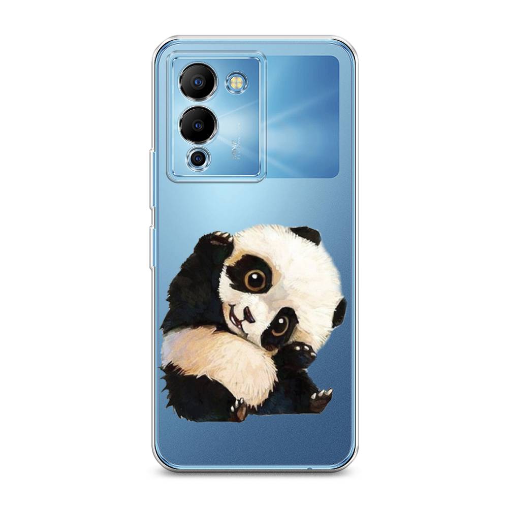 

Силиконовый чехол "Большеглазая панда" на Infinix Note 12 G96, Большеглазая панда