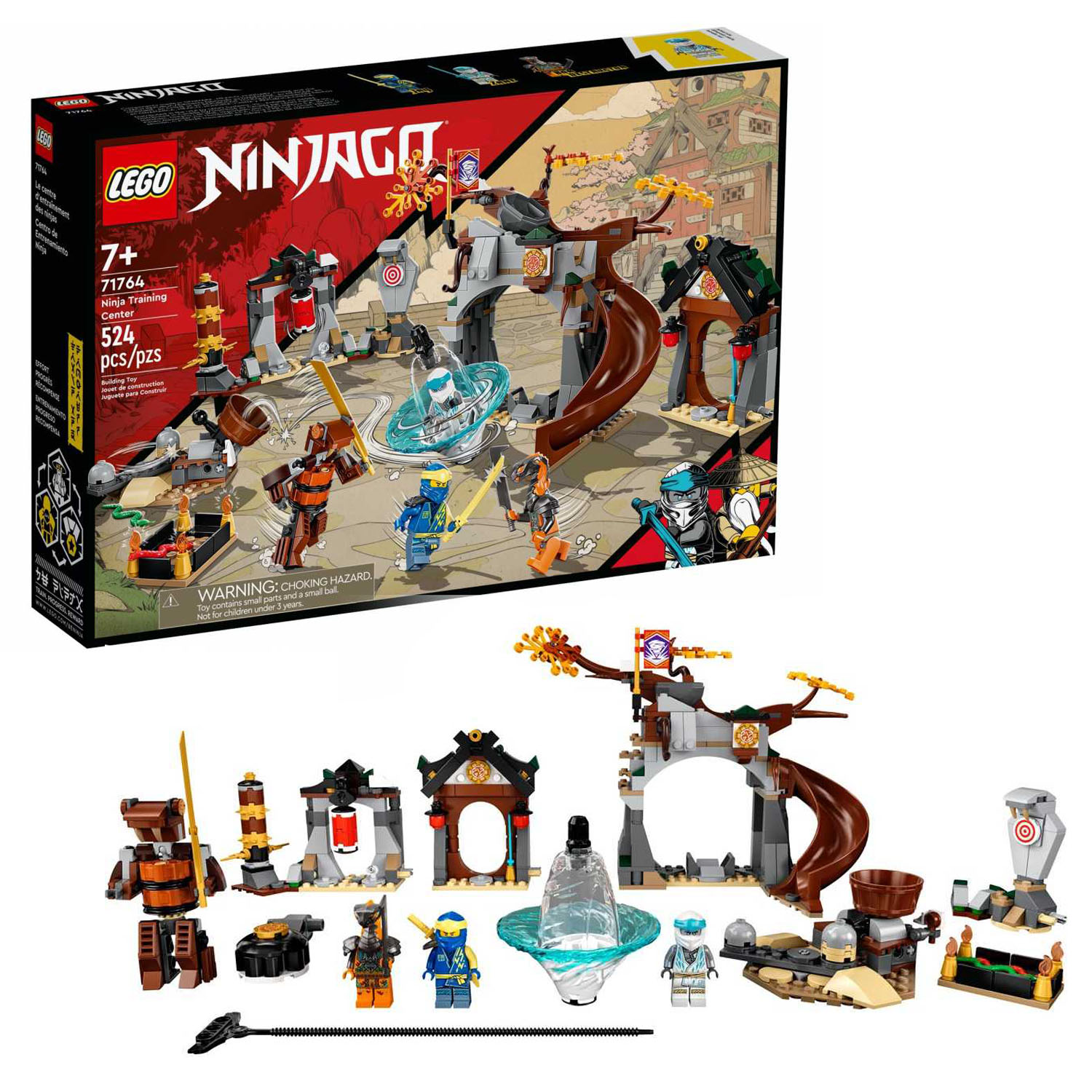 Конструктор LEGO NINJAGO 71764 Тренировочный центр ниндзя