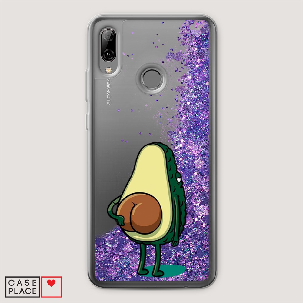 

Чехол Awog на Huawei P Smart 2019/Honor 10 Lite "Попа авокадо", Разноцветный, 67592-1