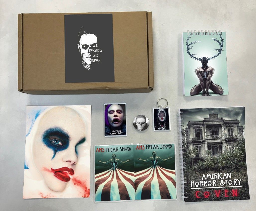 

Бокс с подарком Американская история ужасов, American Horror Story № 2, 6-2, 7 предметов, Бежевый, Американская история ужасов, American Horror Story № 2