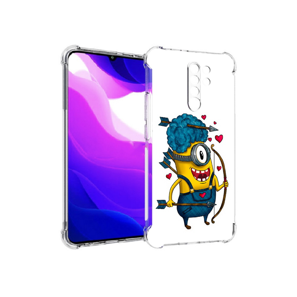 Чехол MyPads Tocco для Xiaomi Redmi 9 Миньон купидон (PT150826.259.117)