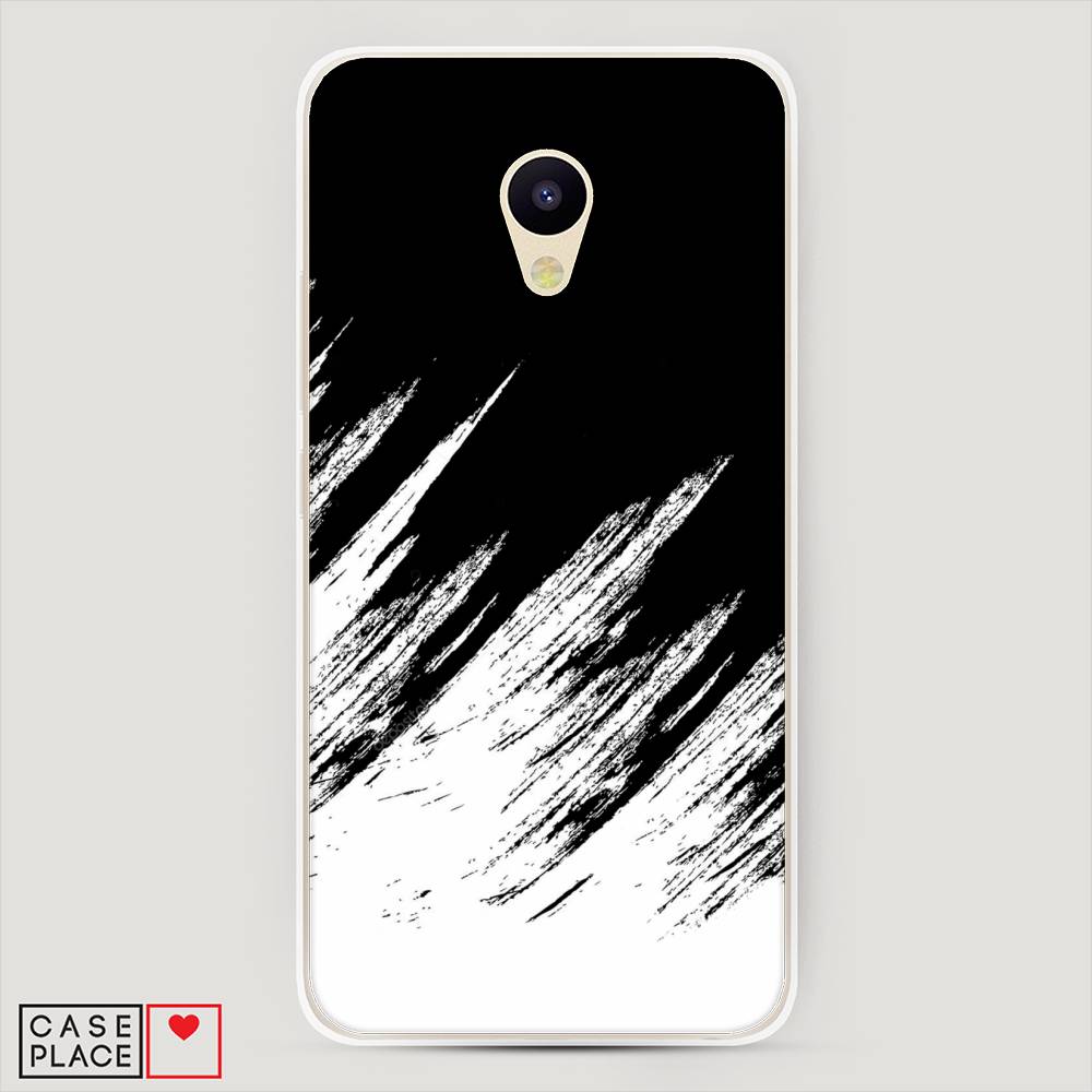 

Чехол Awog на Meizu M5c "Черно белые брызги", Черный;белый;бежевый, 72350-3