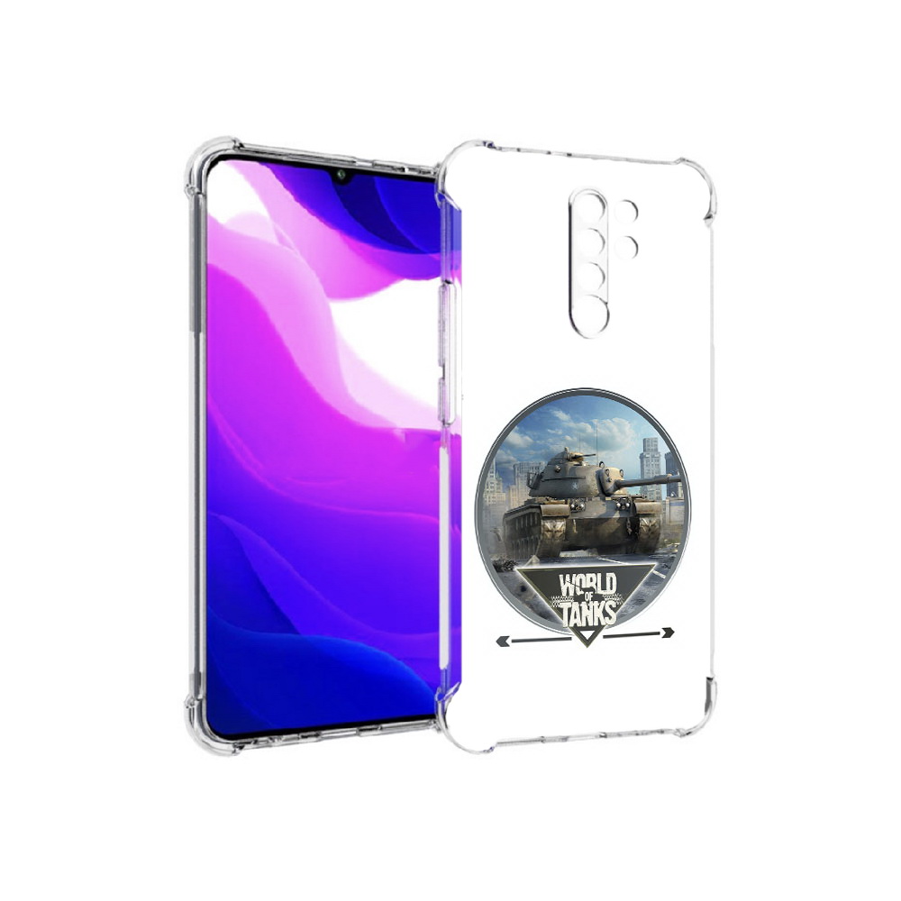Чехол MyPads Tocco для Xiaomi Redmi 9 Мир танков (PT150826.259.119)