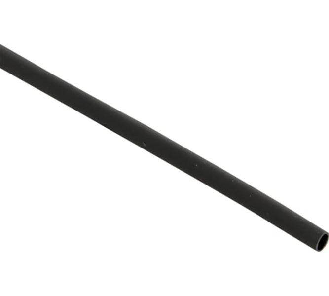 фото Трубка термоусадочная тутк с клеевым слоем нг 3/1 черн. 1м (уп.10м) proxima ekf tut-k3-b