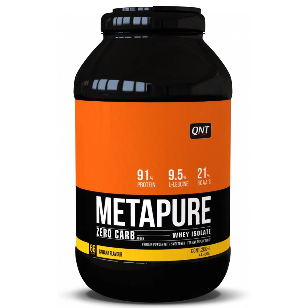 Протеин QNT Metapure Zero Carb, 2000 г, banana