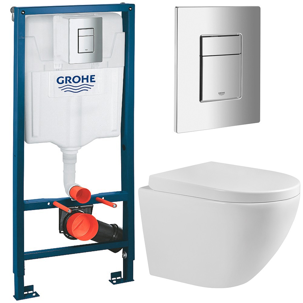 фото Инсталляция с унитазом grohe solido 388112033