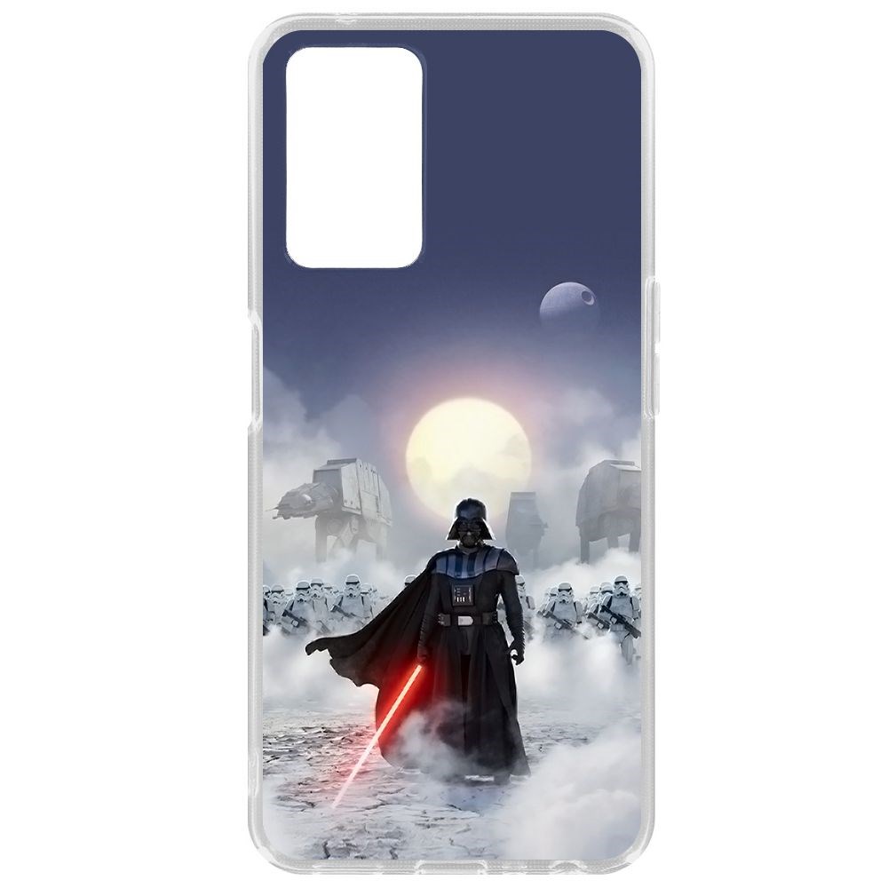 

Чехол-накладка Krutoff Clear Case Звездные Войны. Дарт Вейдер для Oppo A96, Прозрачный