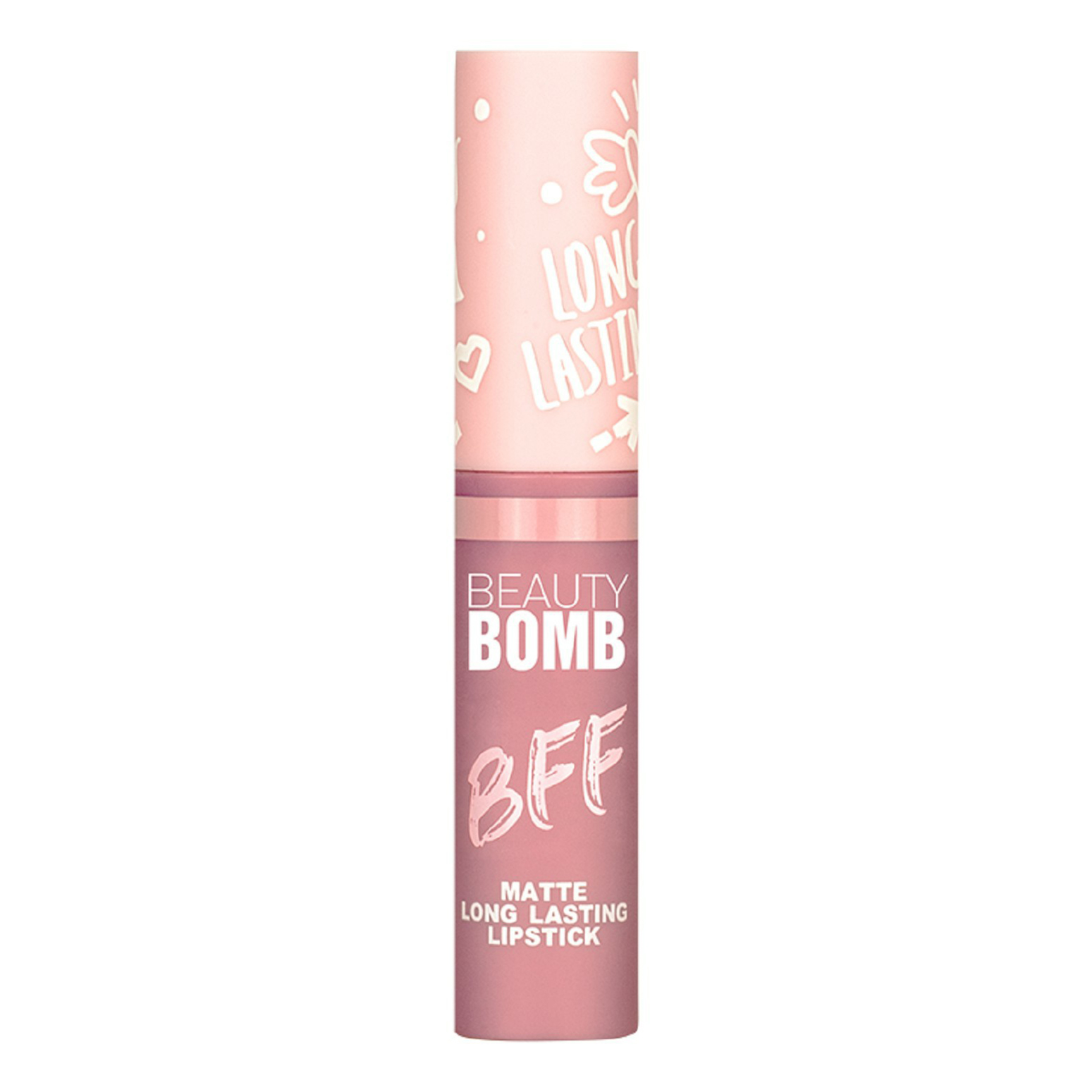 Губная помада жидкая Beauty Bomb Best friends forever 05 бордовый матовый 2,2 мл