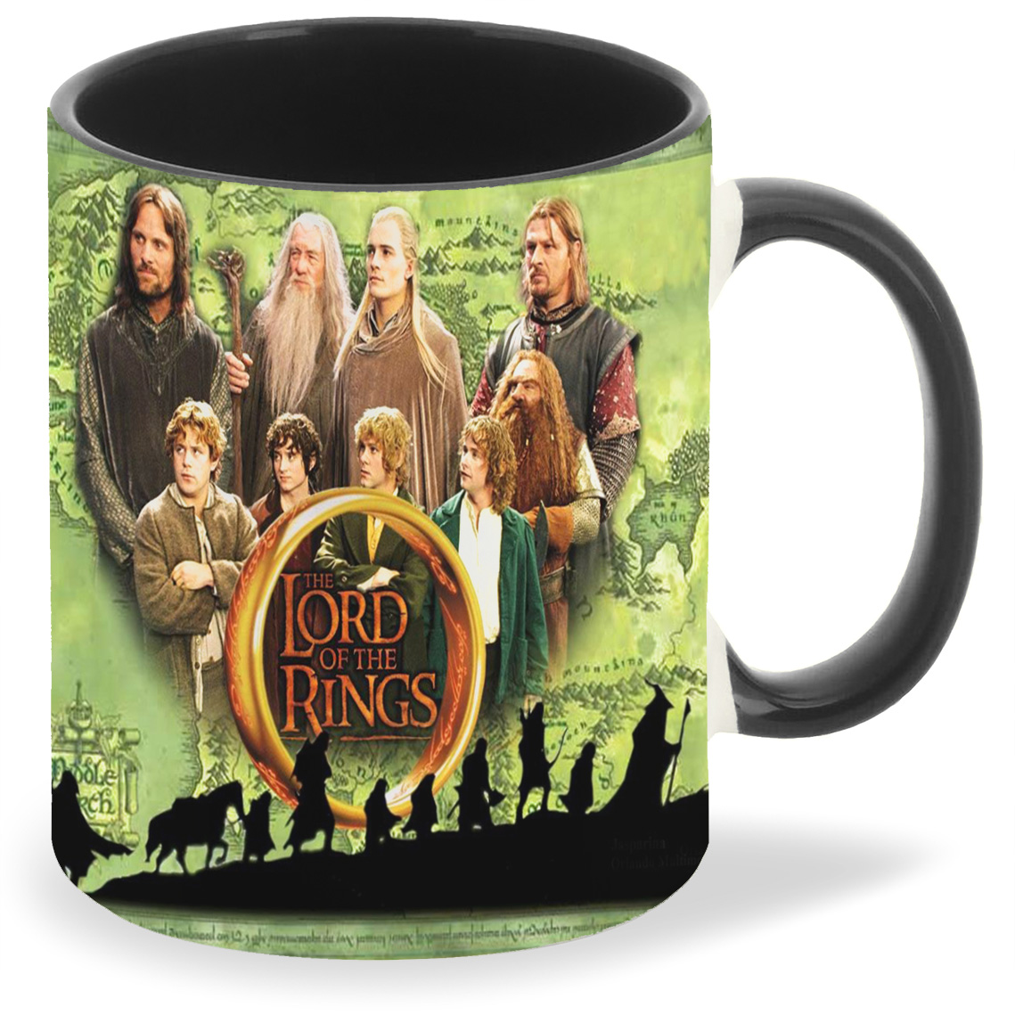 фото Кружка coolpodarok властелин колец все герои lord of the rings