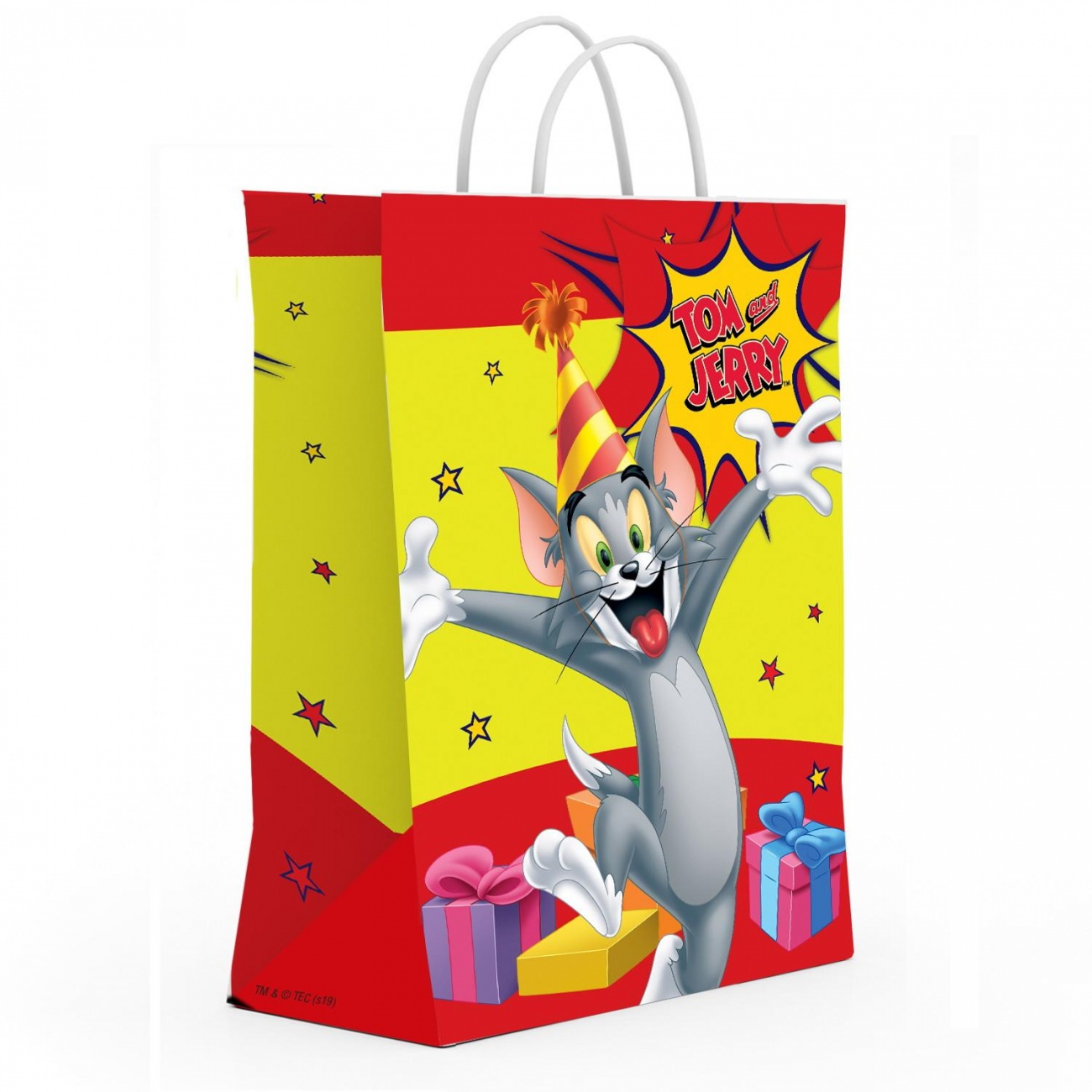 

Пакет подарочный ND Play Tom&Jerry 292349 335х406х155 мм, Разноцветный