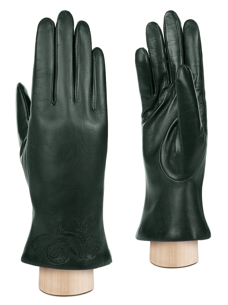 

Перчатки женские Labbra LB-0106 зеленые р 7, Зеленый, LB-0106