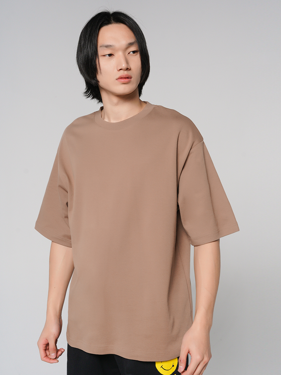 

Футболка мужская ТВОЕ 87921 бежевая S, 87921