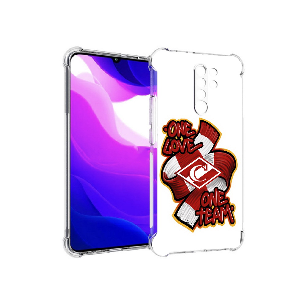 

Чехол MyPads Tocco для Xiaomi Redmi 9 Одна любовь-Спартак (PT150826.259.126), Прозрачный, Tocco
