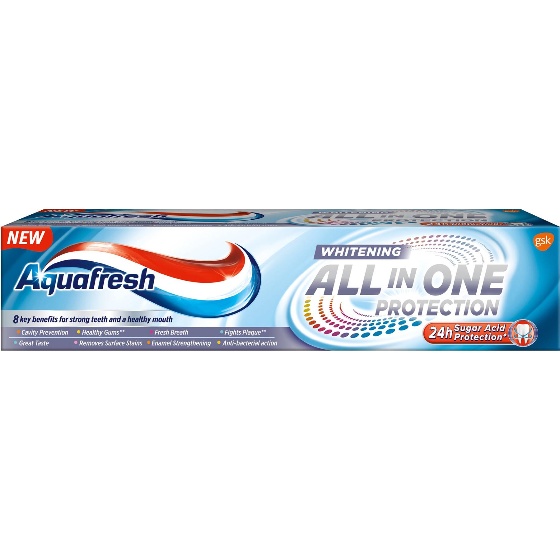 фото Зубная паста aquafresh all in one protection whitening 75 мл