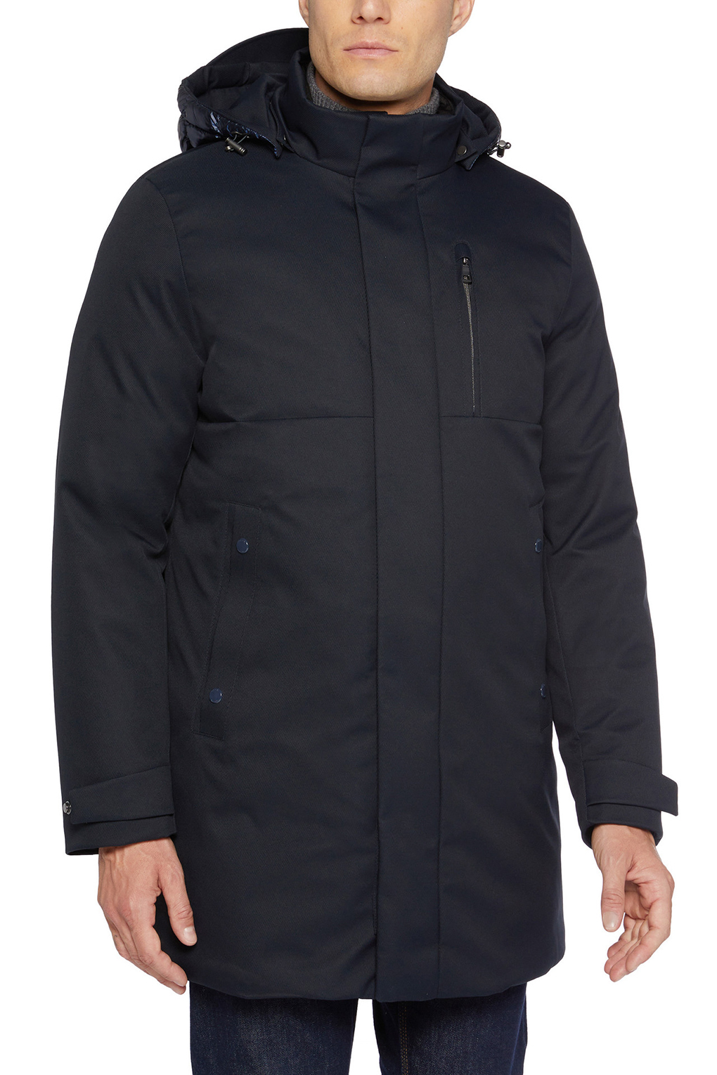 

Куртка мужская GEOX M2628G T2902 синяя 52, M2628G T2902